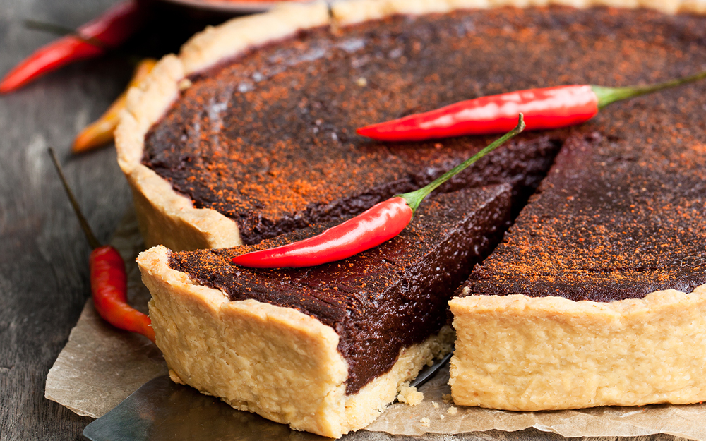 Torta de chocolate com pimenta