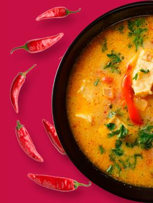 Moqueca de Bacalhau com Molho de Pimenta Cremoso